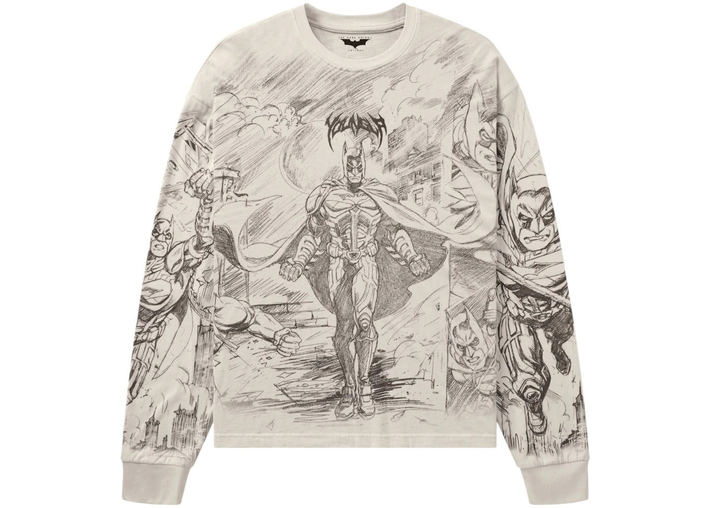 YoungLA x Batman Comic L/S Shirt Off White