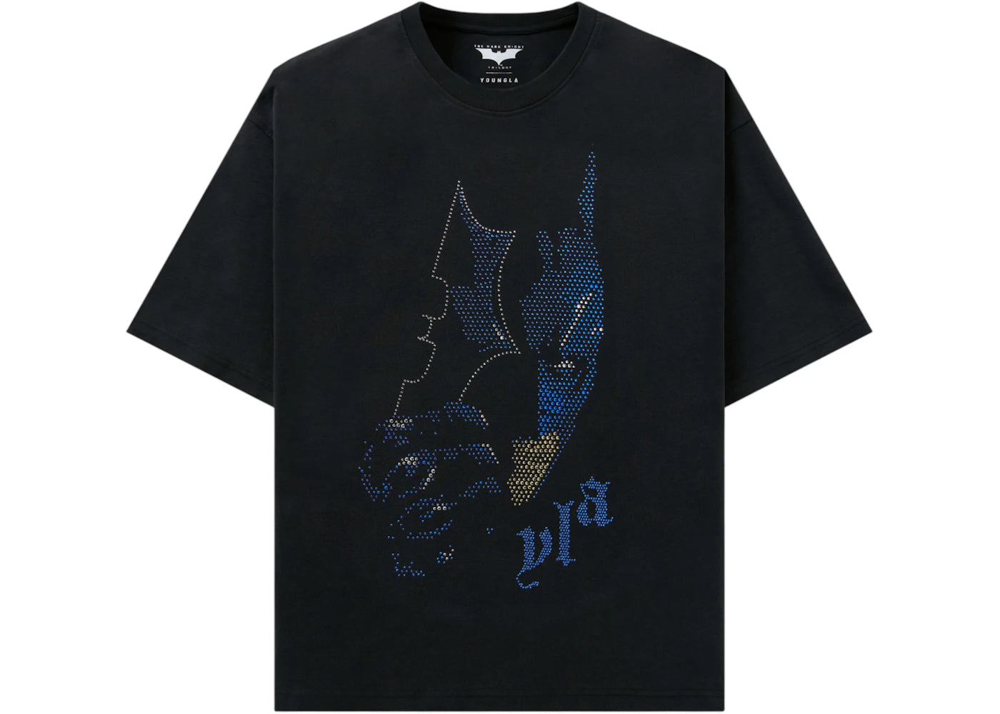 YoungLA x Batman Rhinestone Tee Batman