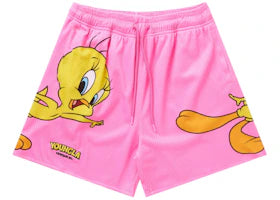 YoungLA x Looney Tunes Basketball Shorts Pink