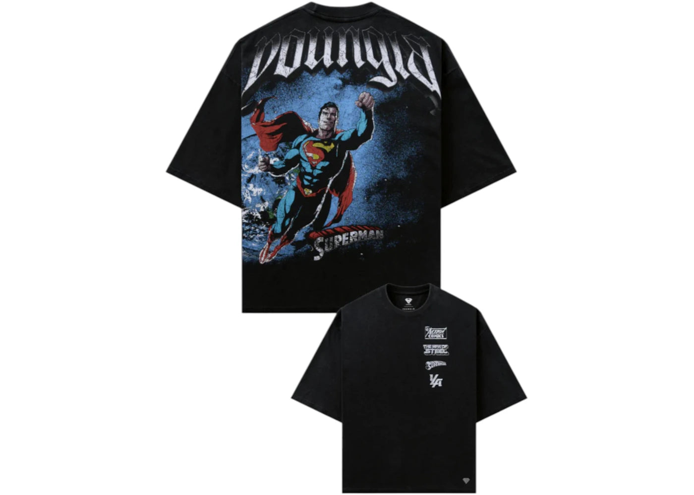 YoungLA x Superman Huge Tee Man of Steel