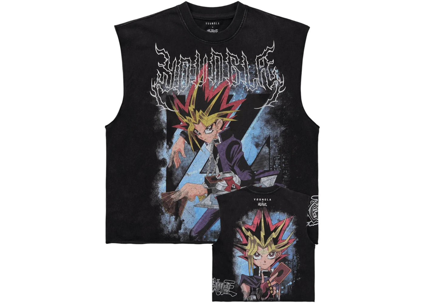 YoungLA x Yu-Gi-Oh! Cut-Off T-shirt Duelist Yugi