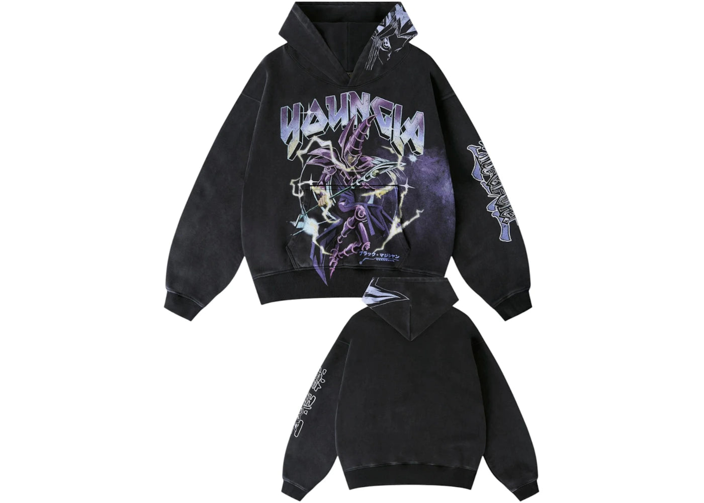 YoungLA x Yu-Gi-Oh! Hoodie Duelist Trio