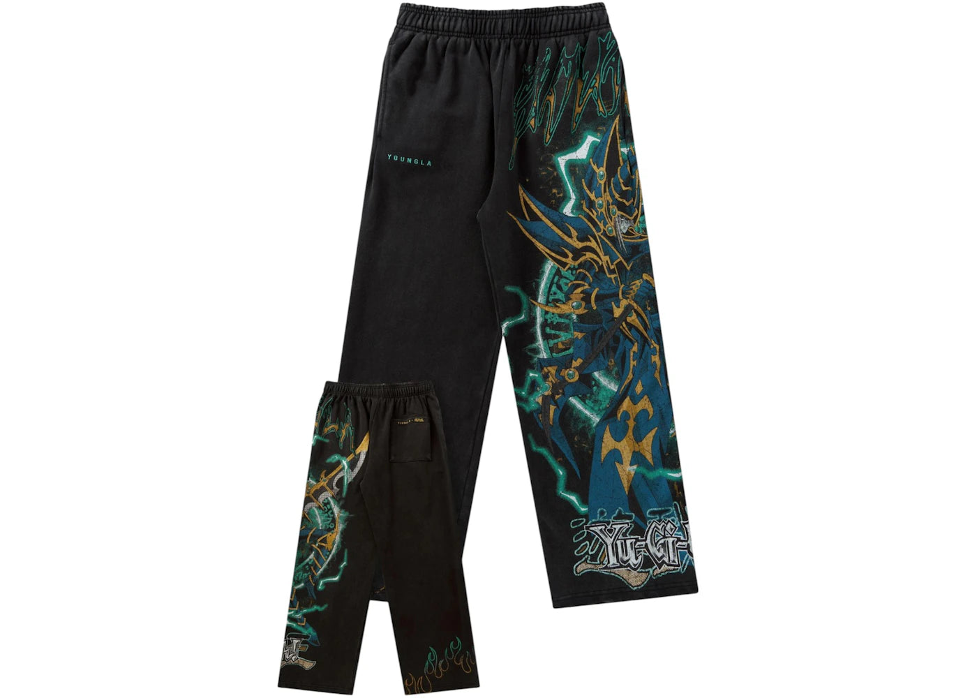 YoungLA x Yu-Gi-Oh! Sweatpants Dark Magician Duo