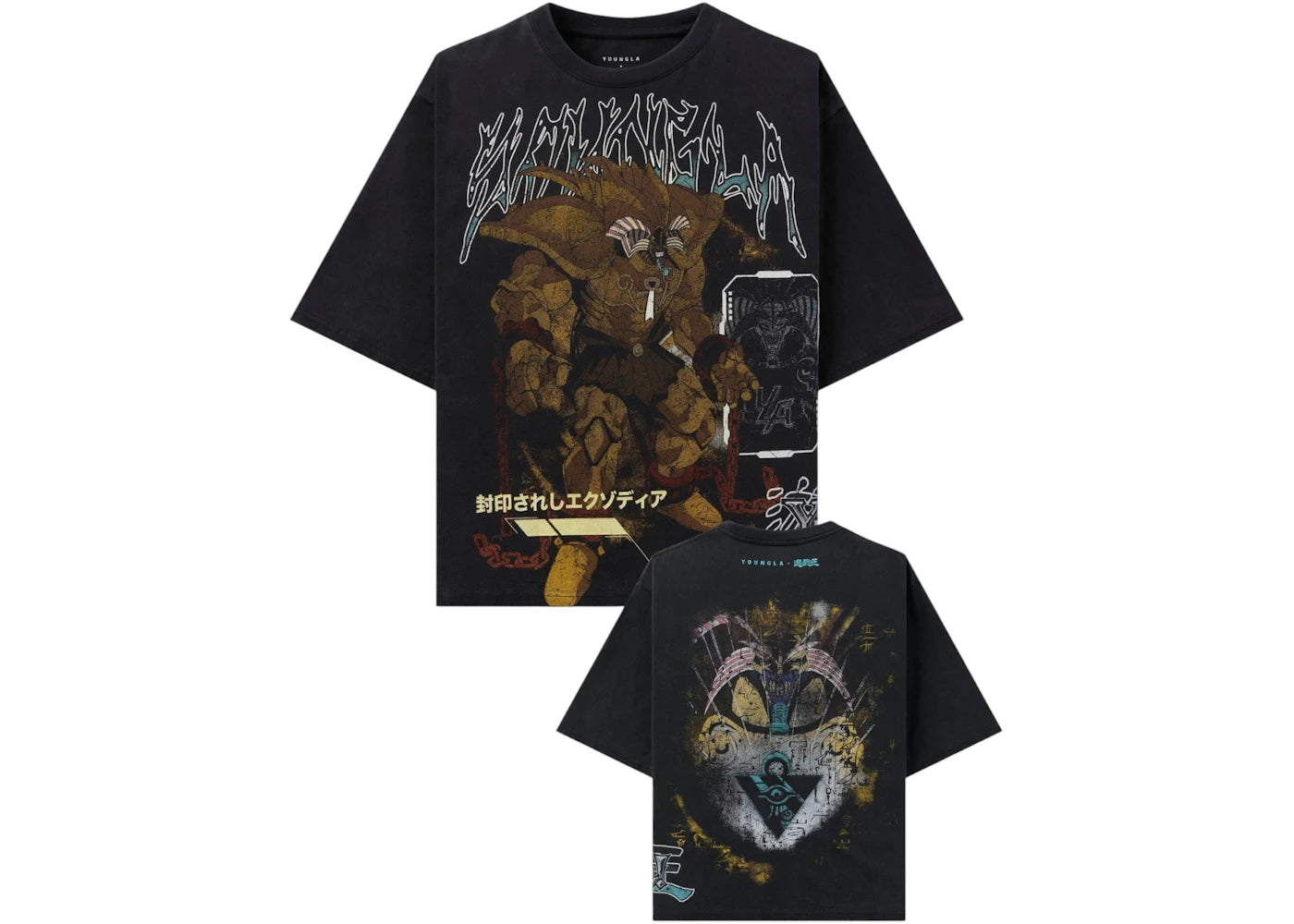 YoungLA x Yu-Gi-Oh! T-shirt Millennium Exodia