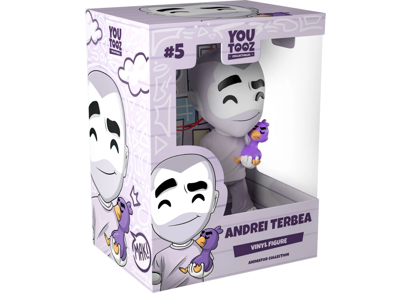 Youtooz Andrei Terbea Vinyl Figure MAK!