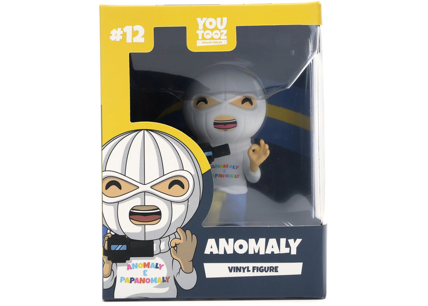 Youtooz Anomaly Vinyl Figure NORDIC YELLOW/SVERIGES BLUE