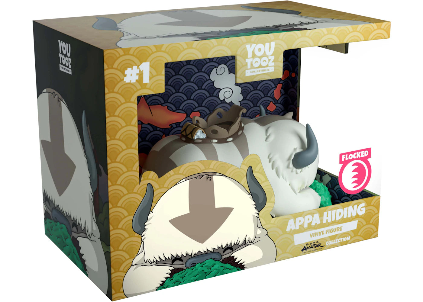 Youtooz Appa Hiding Flocked Vinyl Figure