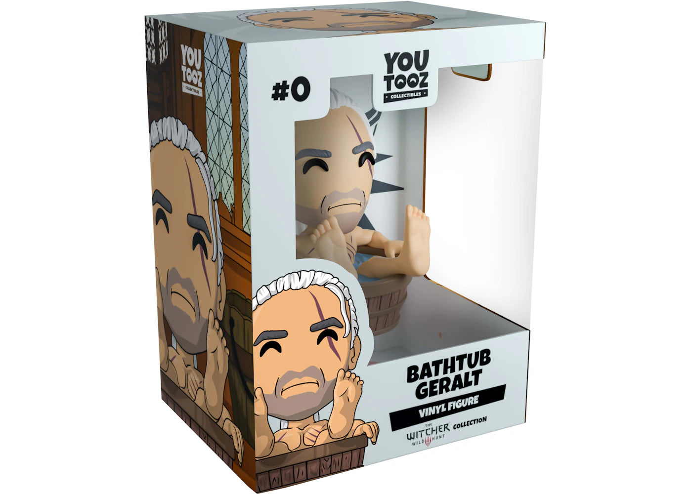 Youtooz Bathtub Geralt Vinyl Figure