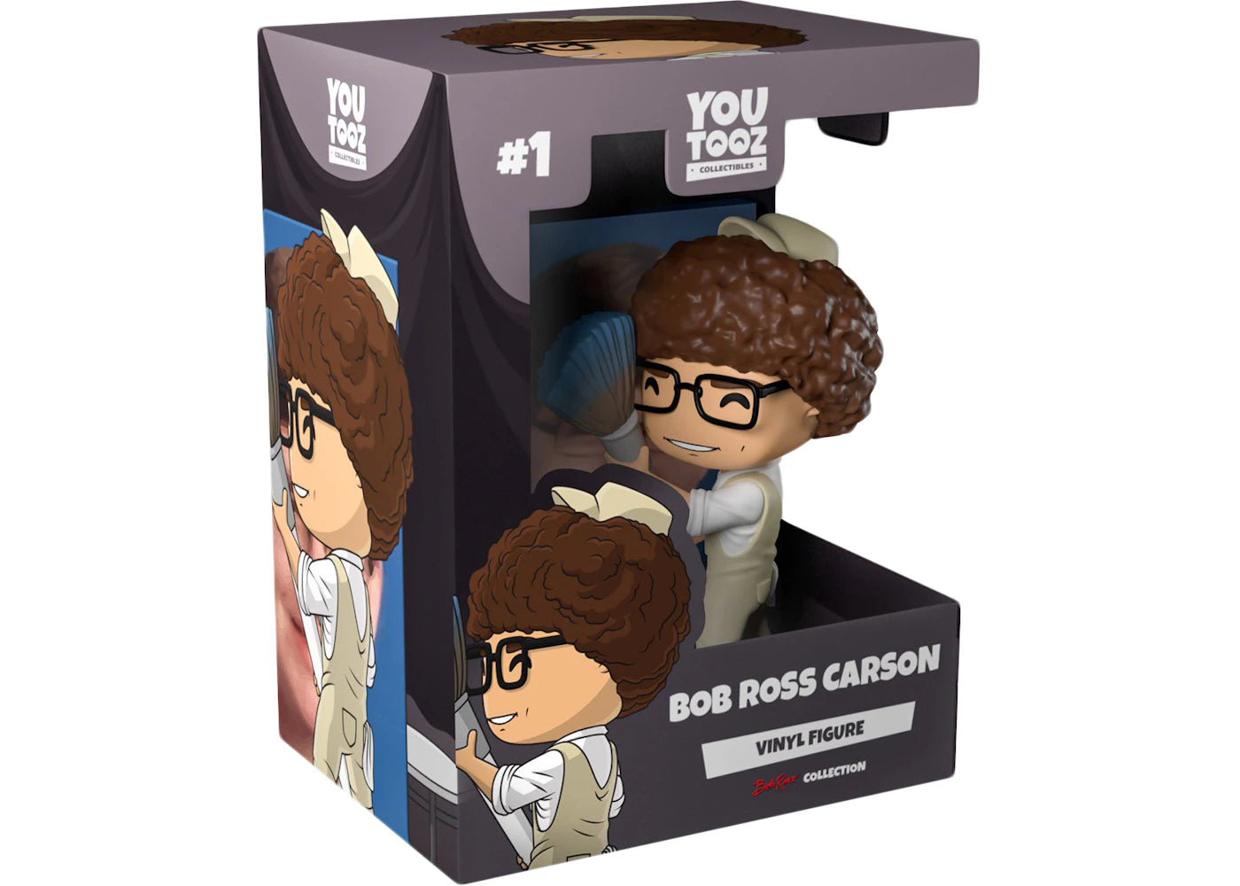 Youtooz Bob Ross Carson Vinyl Figure YEARBOOK