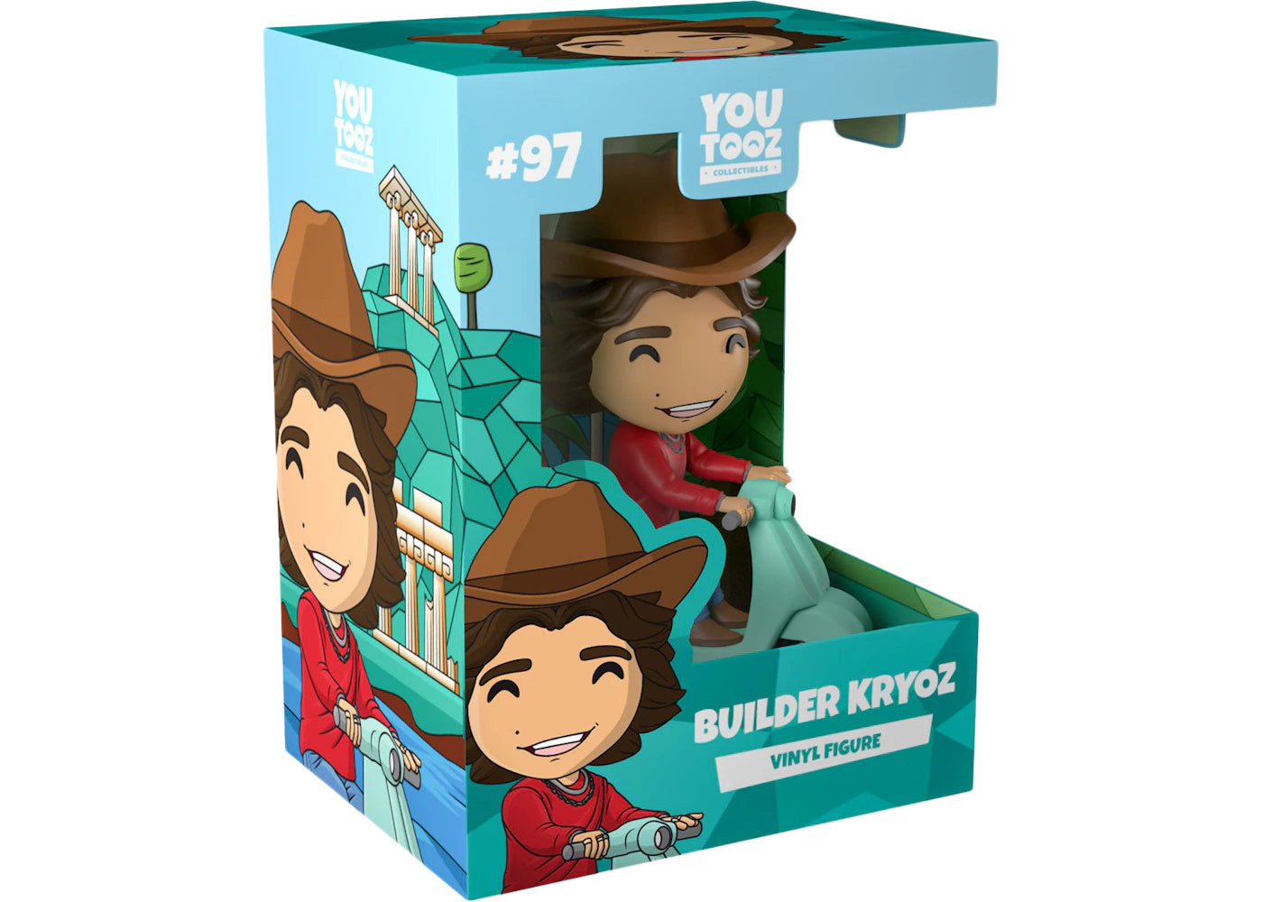 Youtooz Builder Kryoz Vinyl Figure POLY SCOOTER