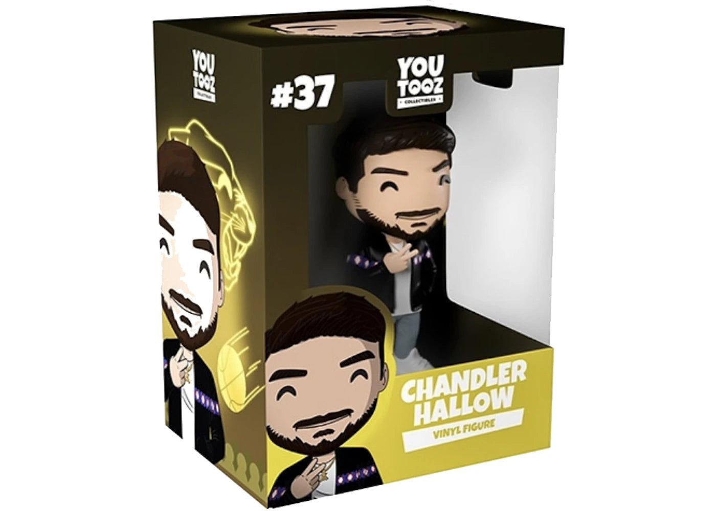 Youtooz Chandler Hallow Vinyl Figure BLACK CARDIGAN