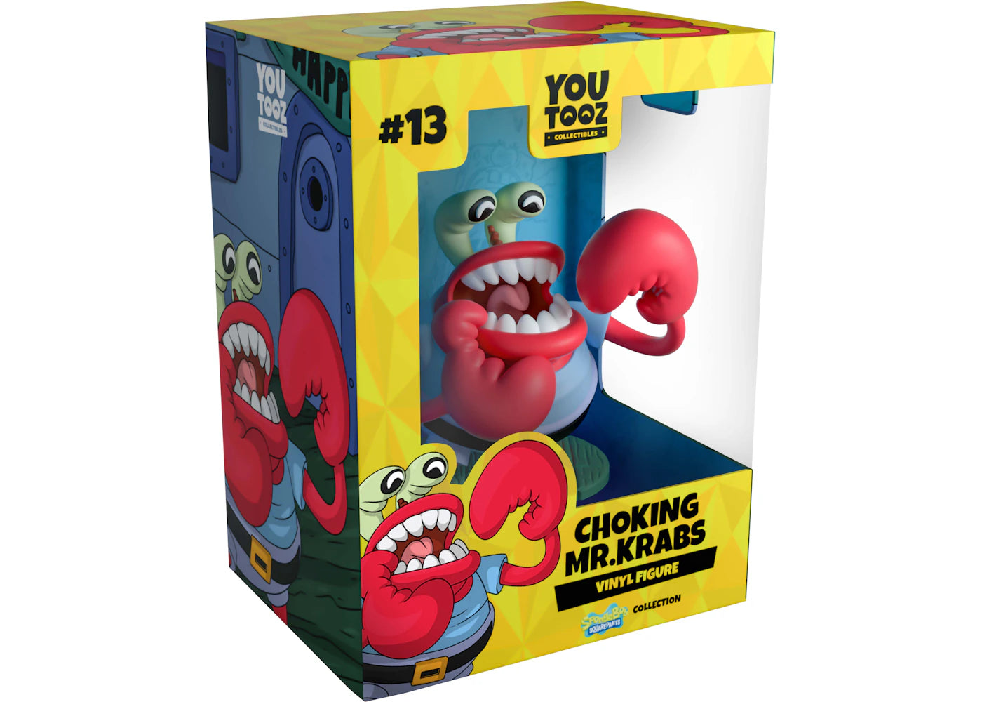 Youtooz Choking Mr. Krabs Vinyl Figure