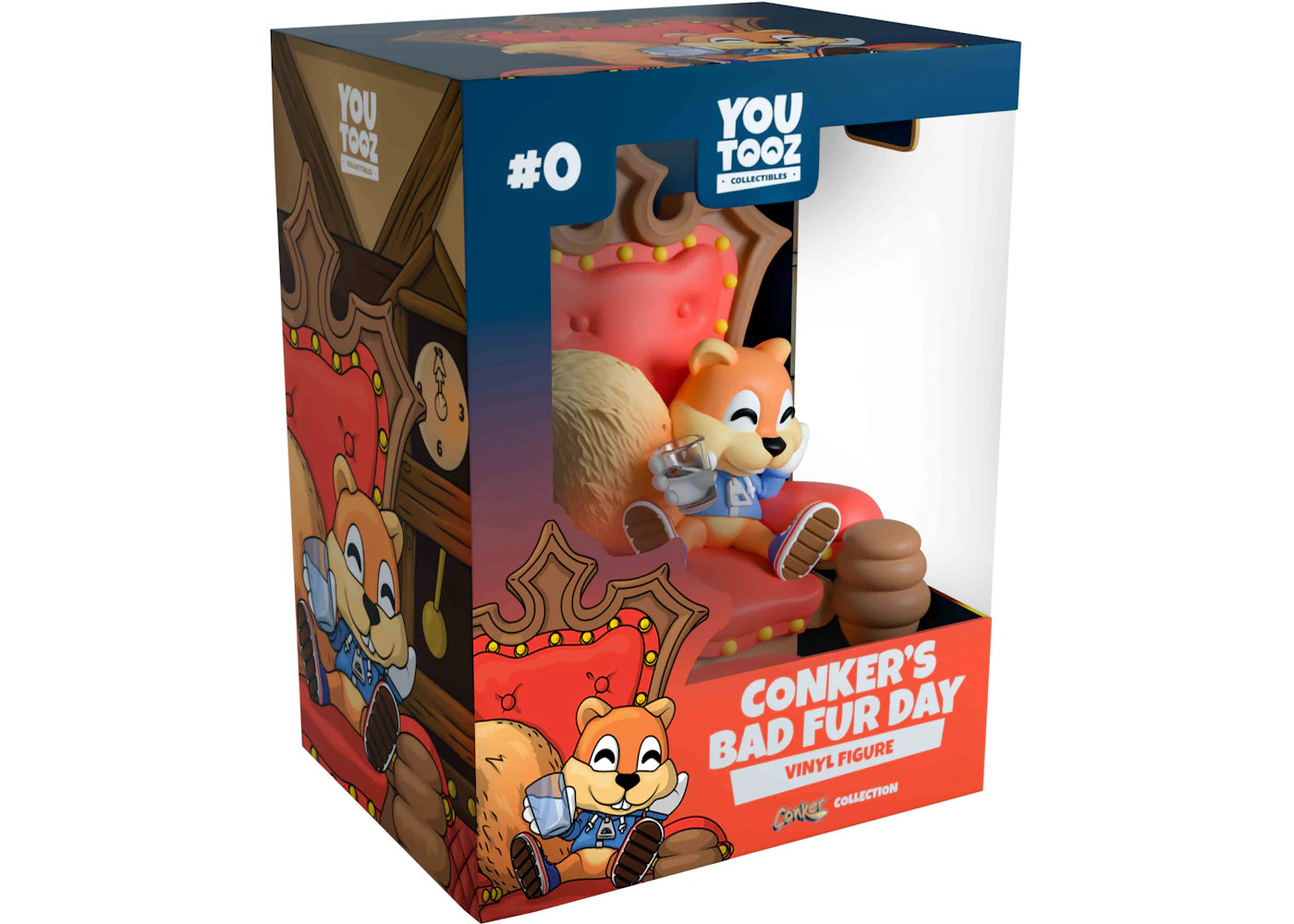 Youtooz Conker's Bad Fur Day Vinyl Figure