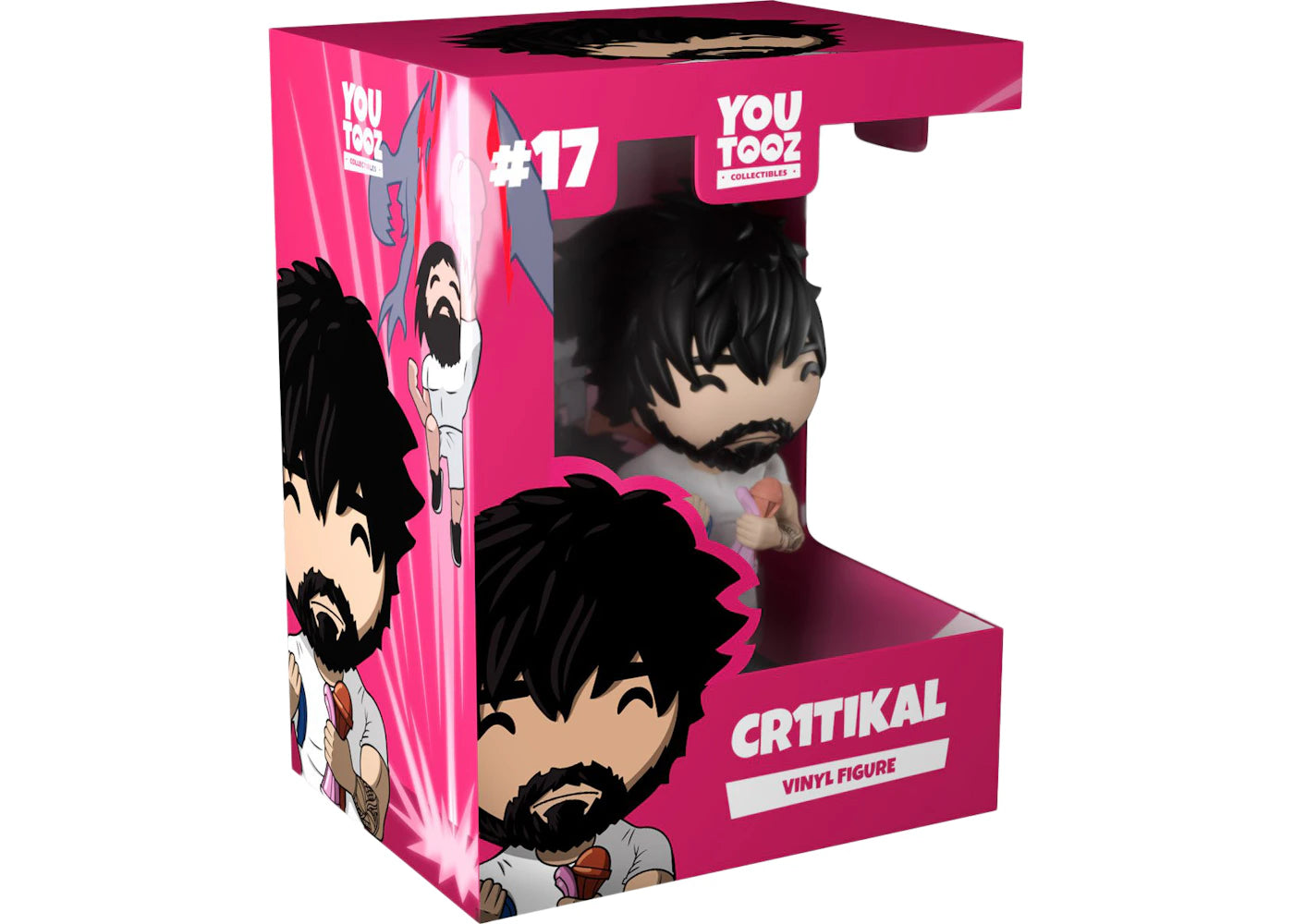 Youtooz Cr1TiKaL Vinyl Figure FLESHY WHITE