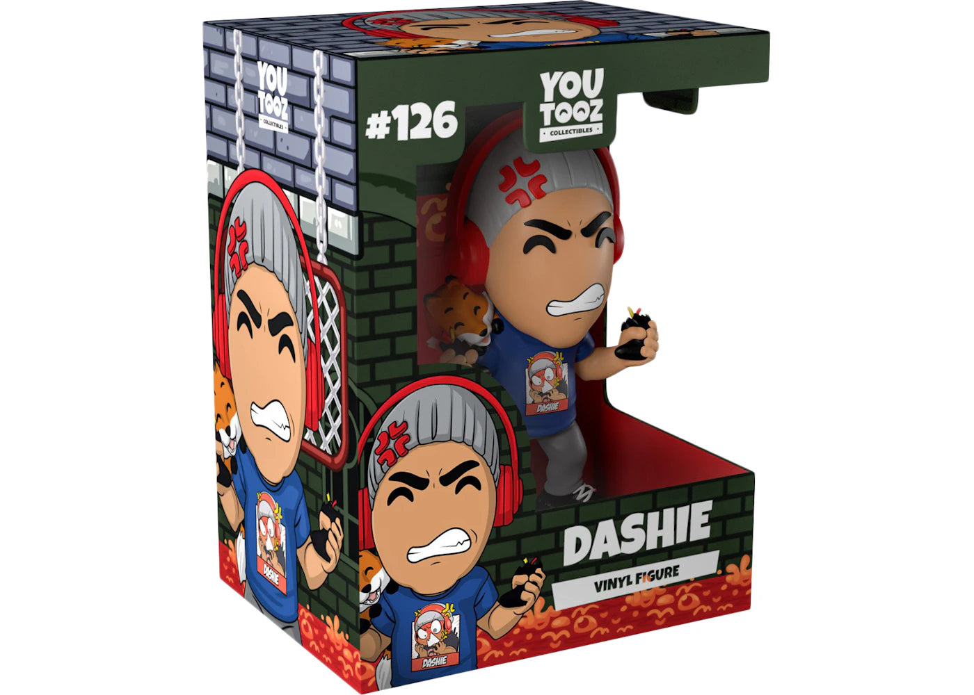 Youtooz Dashie Vinyl Figure RAGING