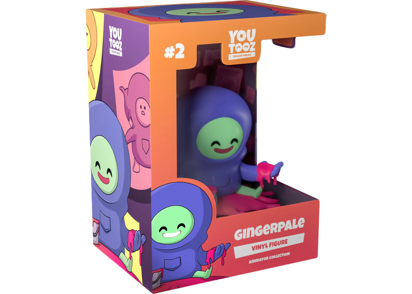 Youtooz GingerPale Vinyl Figure Purple Paint