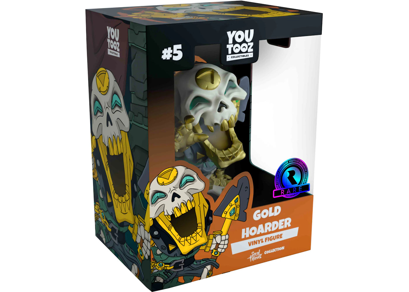Youtooz Gold Hoarder Vinyl Figure