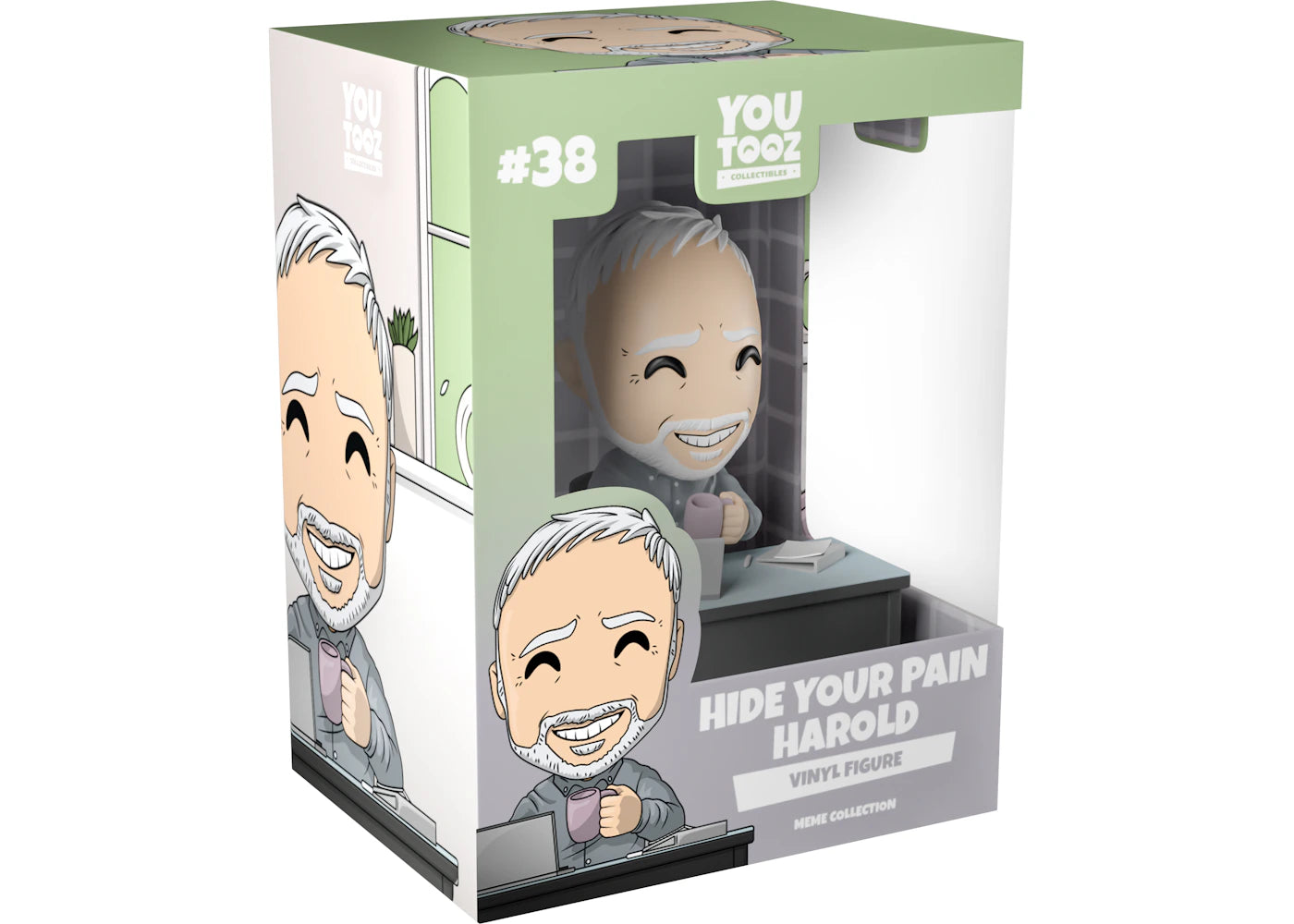 Youtooz Hide Your Pain Harold Vinyl Figure