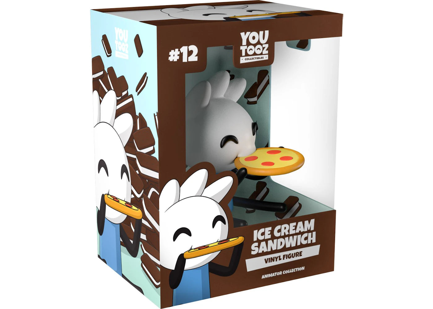Youtooz Ice Cream Sandwich Vinyl Figure PIZZA IS GOOD