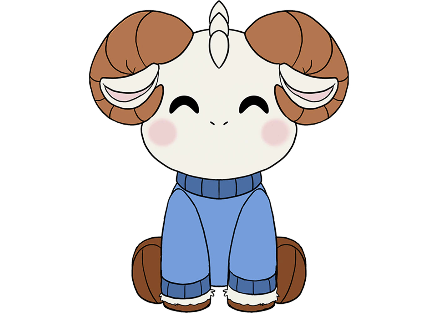 Youtooz Jschlatt Ram (2ft) Plush