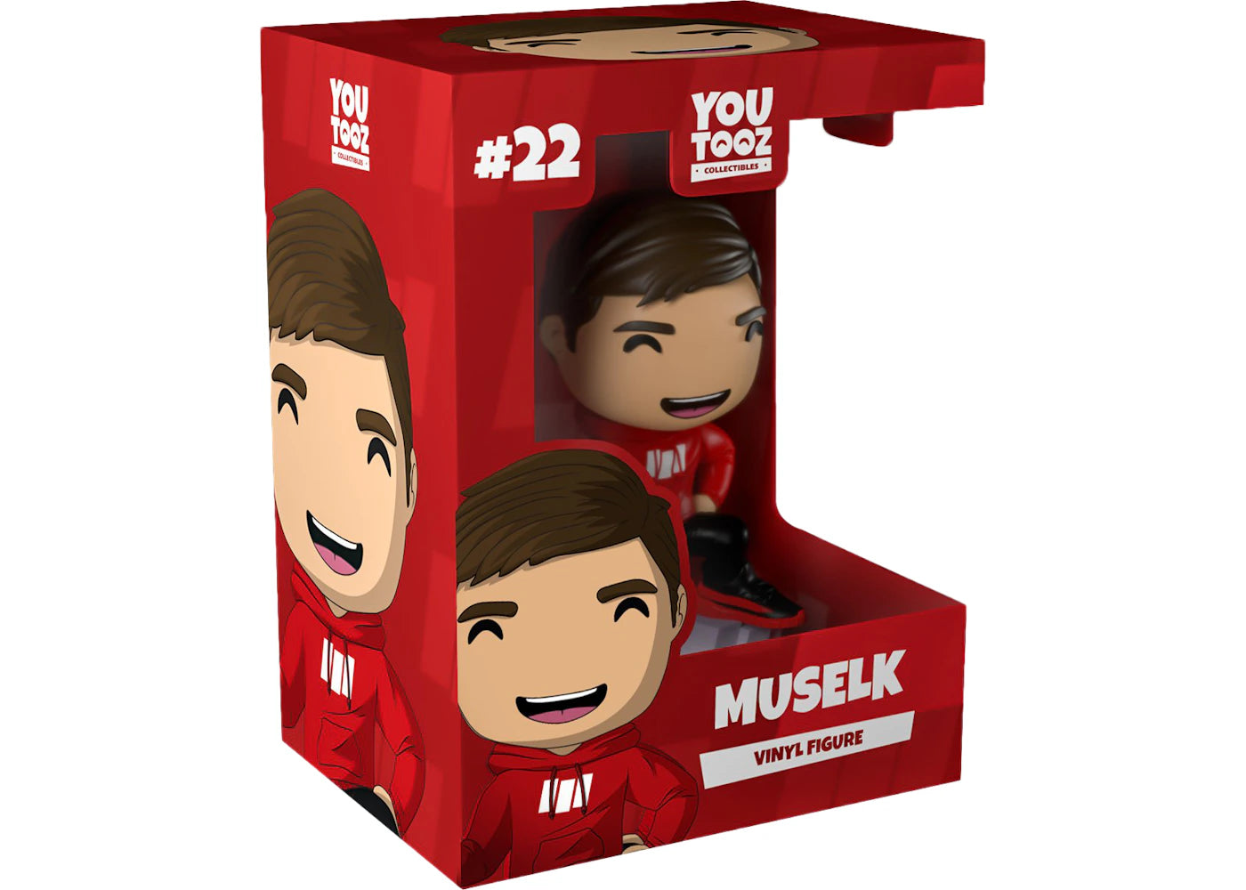 Youtooz Muselk Vinyl Figure ROUGE