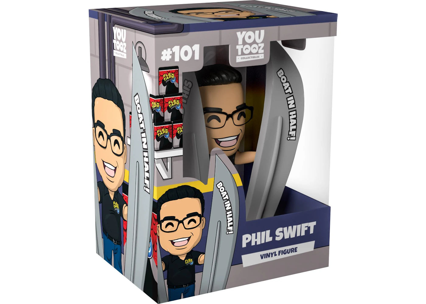 Youtooz Phil Swift Vinyl Figure THAT'S A LOTTA DAMAGE