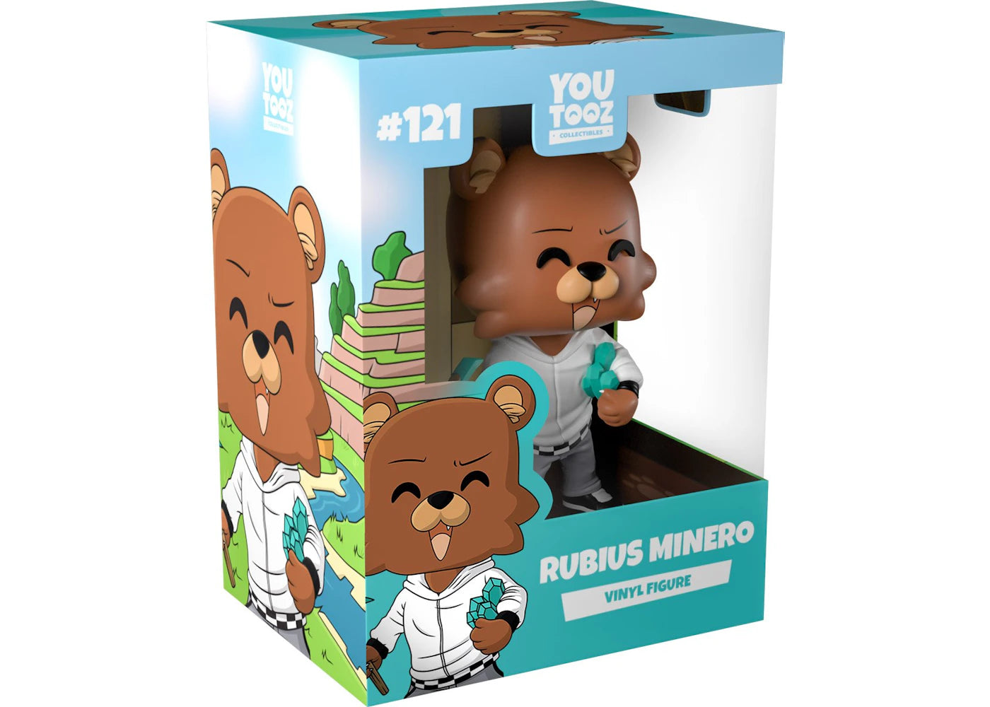 Youtooz Rubius Minero Vinyl Figure MINERO OSO