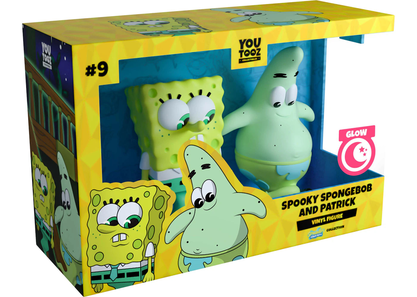 Youtooz Spooky Spongebob and Patrick Vinyl Figure