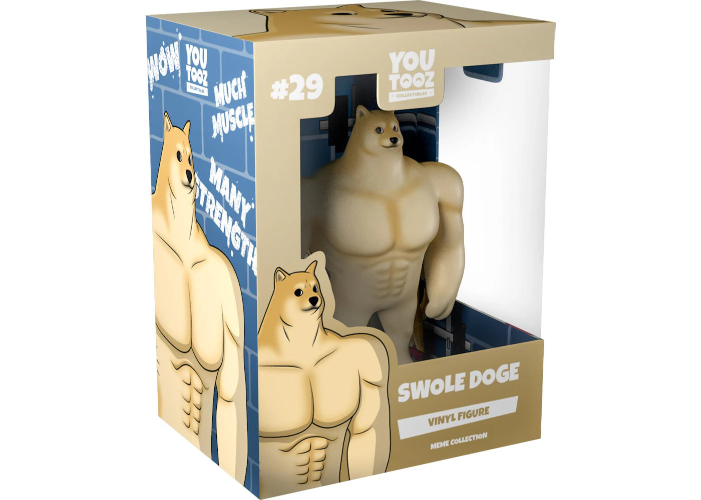 Youtooz Swole Doge Vinyl Figure HUGH MYRON-GAINES