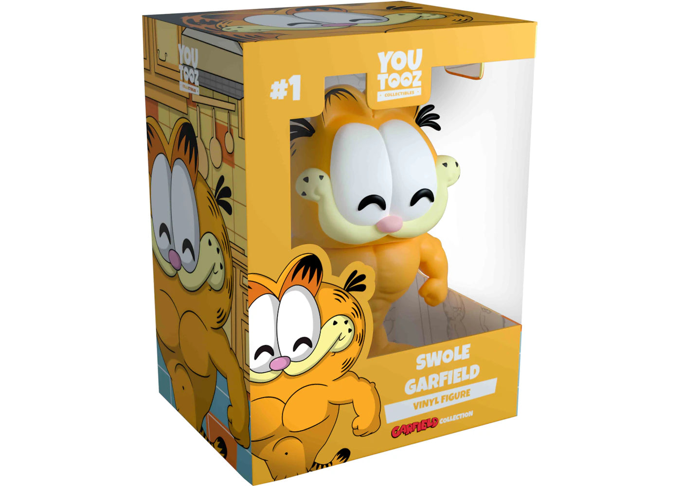 Youtooz Swole Garfield Vinyl Figure