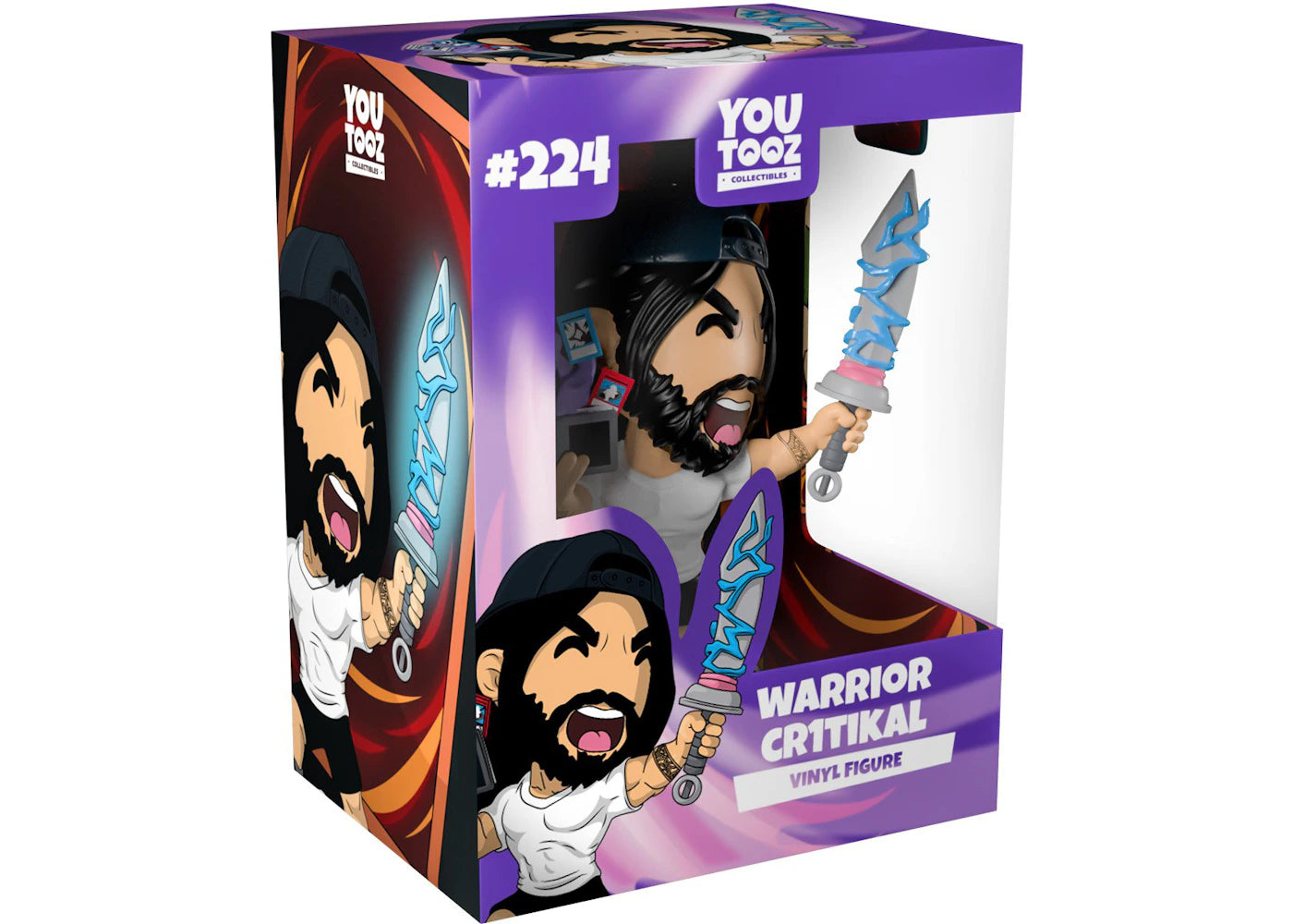 Youtooz Warrior Cr1TiKaL Vinyl Figure