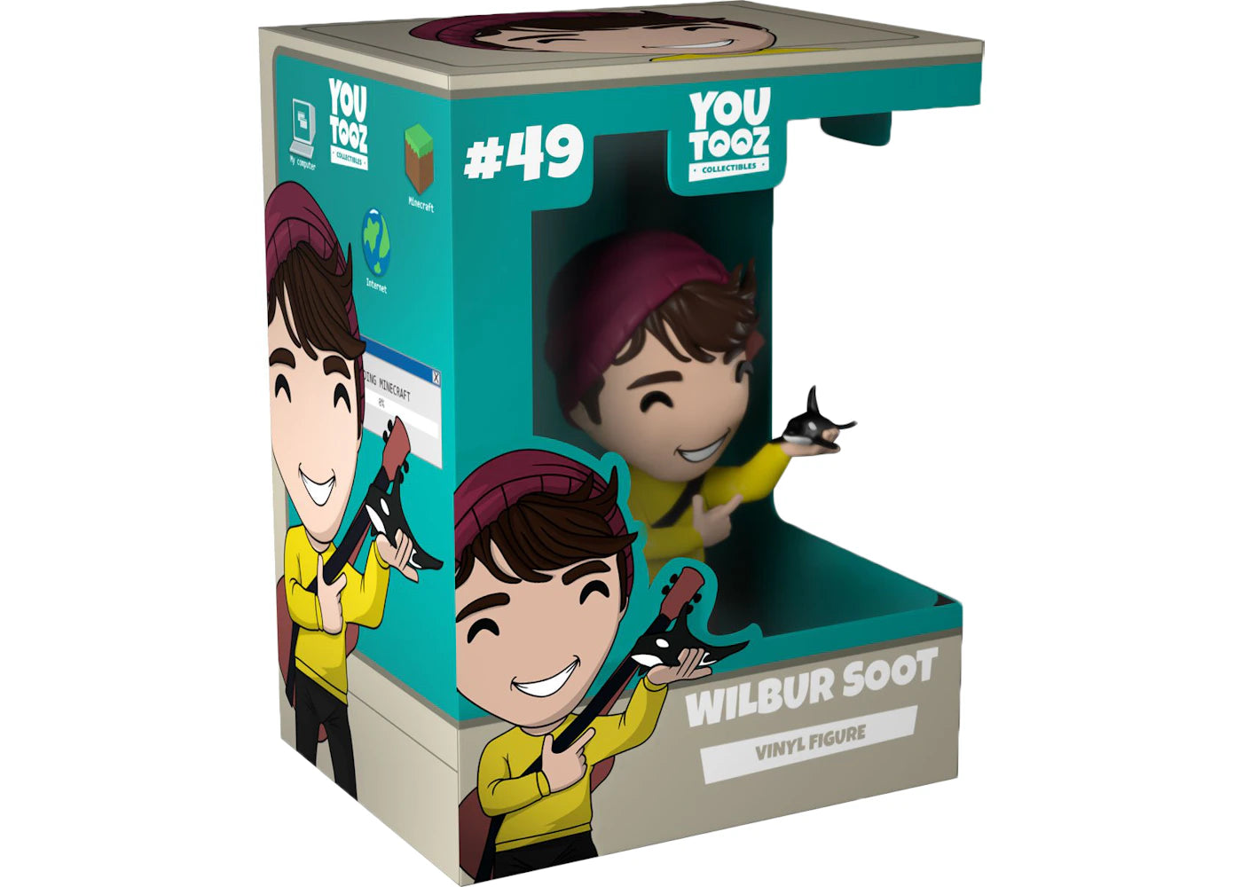 Youtooz Wilbur Soot Vinyl Figure Acoustic Orca