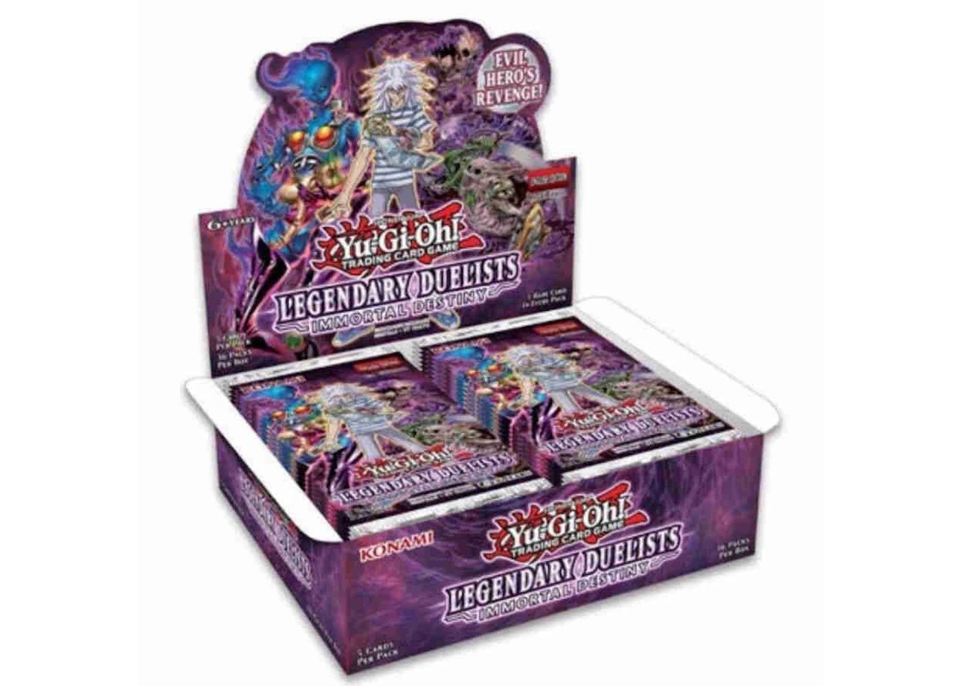 Yu-Gi-Oh Legendary Duelist Immortal Destiny (LED5) Booster Box