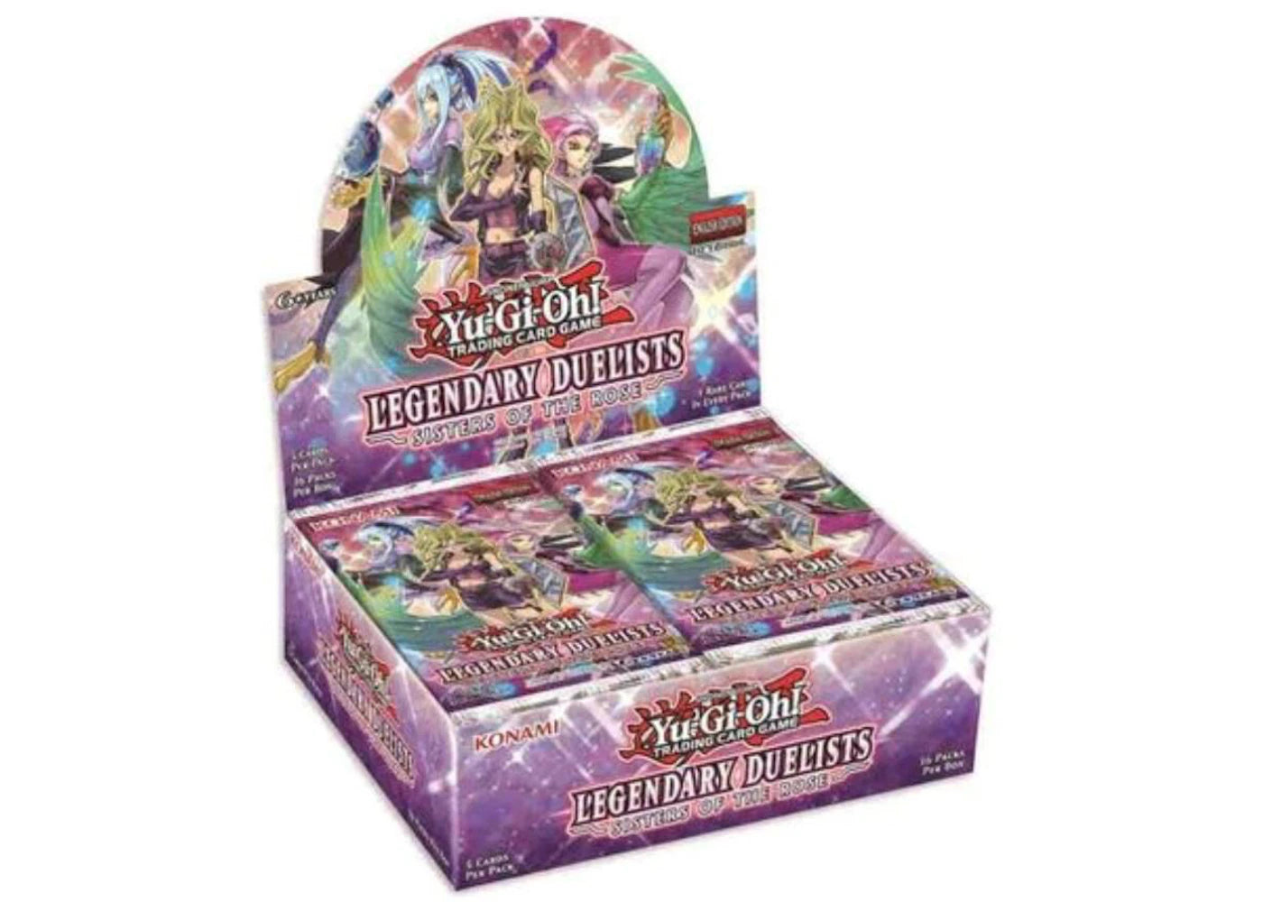 Yu-Gi-Oh Legendary Duelist Sister of the Rose (LED4) Booster Box