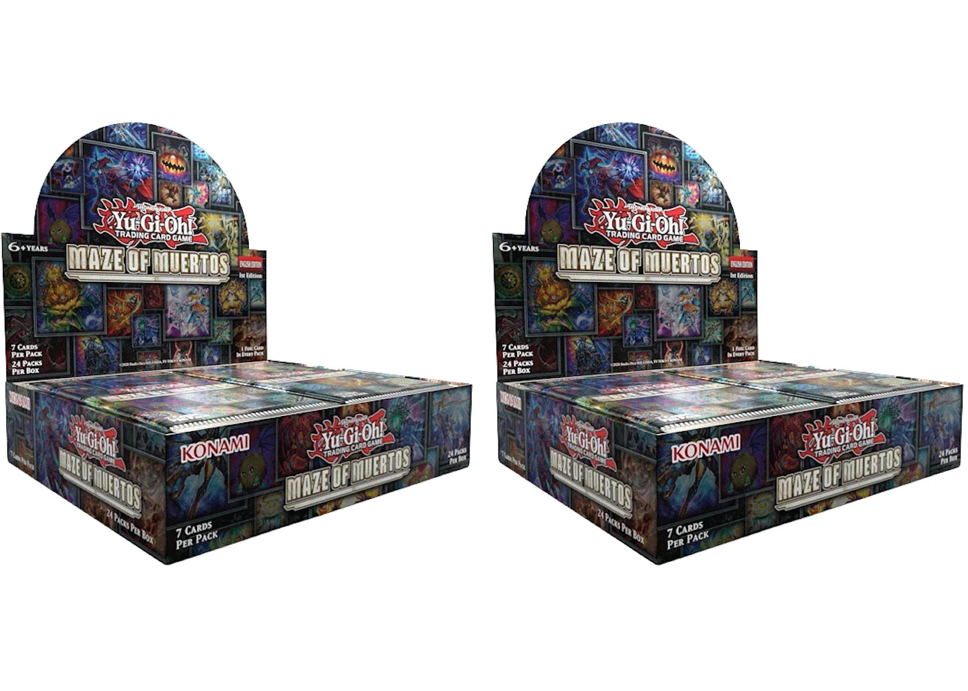 Yu-Gi-Oh Maze of Muertos Booster Box 2x Lot