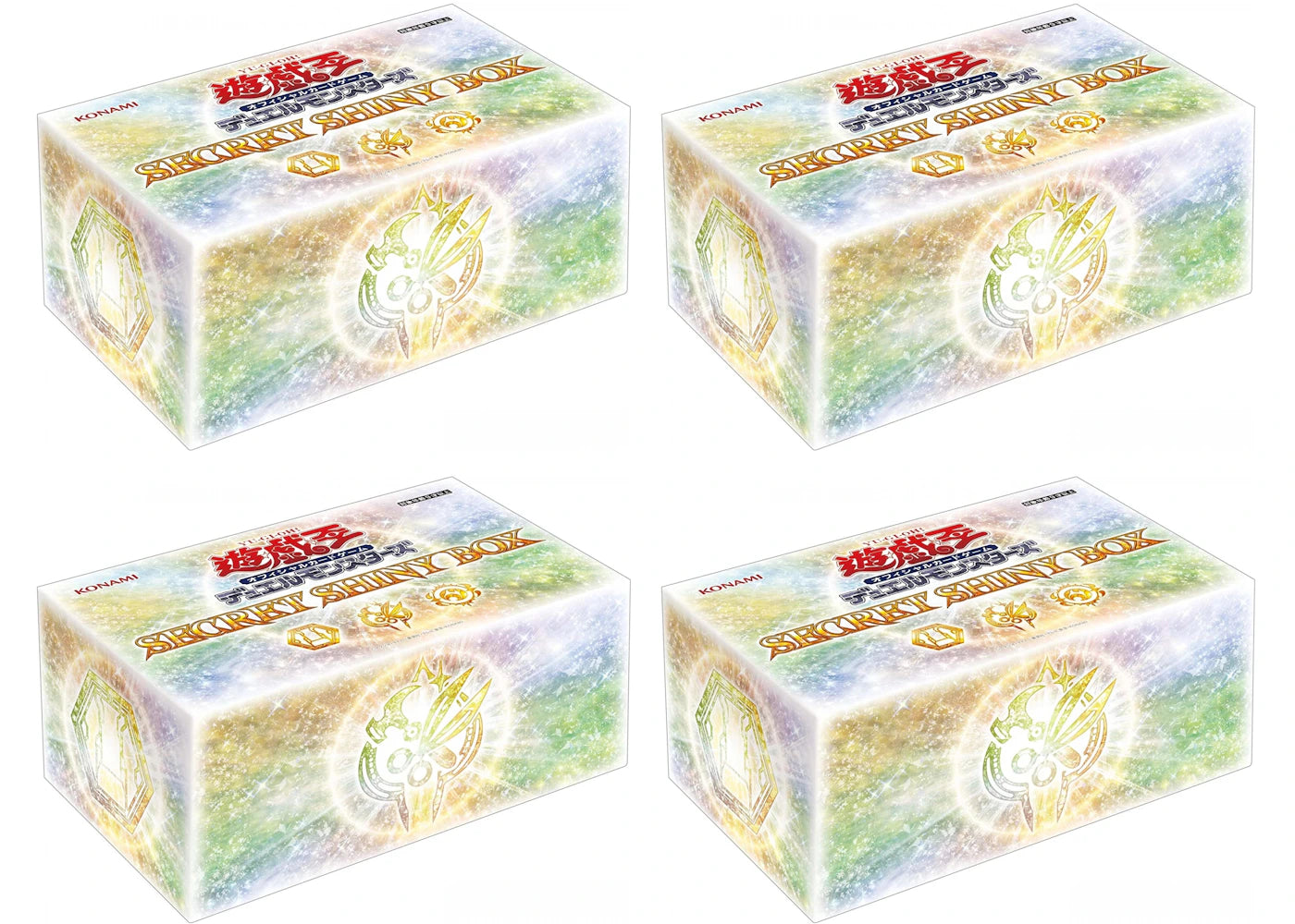 Yu-Gi-Oh! OCG Duel Monsters Secret Shiny Box (Japanese) 4x Lot