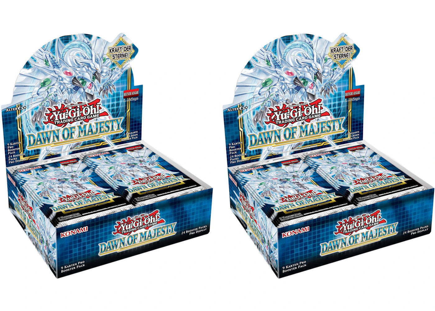 Yu-Gi-Oh! TCG Dawn of Majesty Booster Box 2x Lot