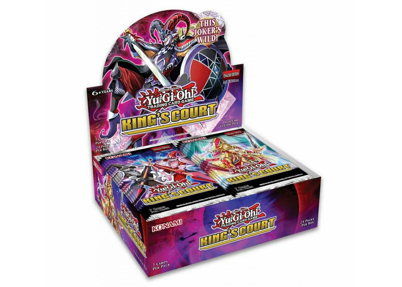 Yu-Gi-Oh! TCG King's Court Booster Box