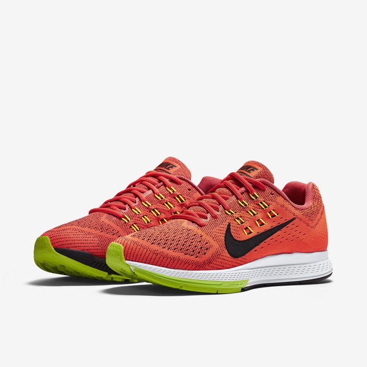 Nike Air Zoom Structure 18 Bright Crimson/Black/Volt/Ghost Green
