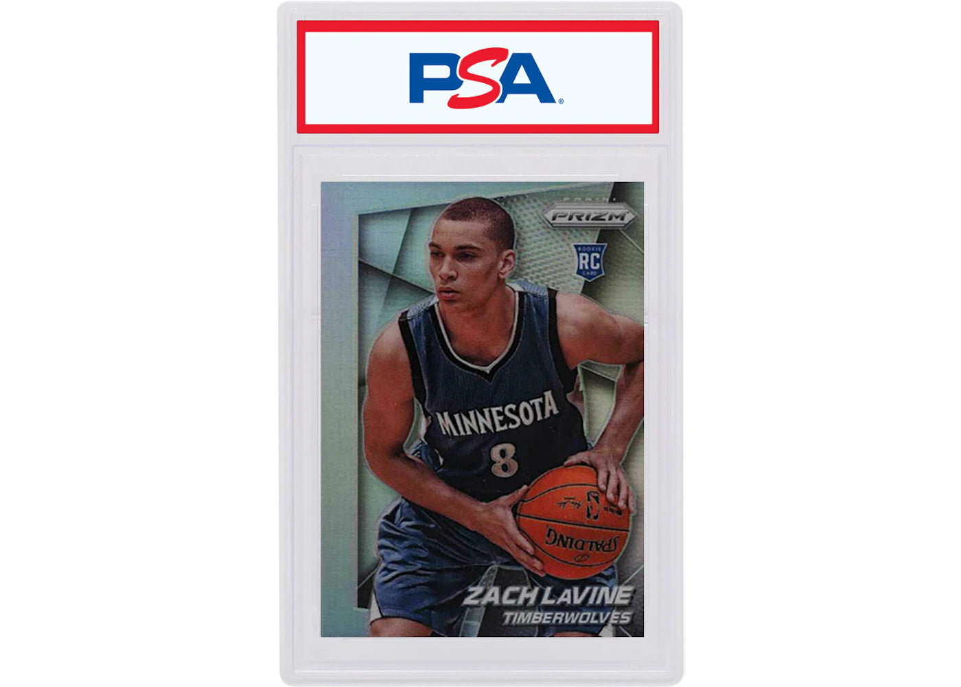 Zach LaVine 2014 Panini Prizm Rookie Silver #262 (PSA or BGS Graded)