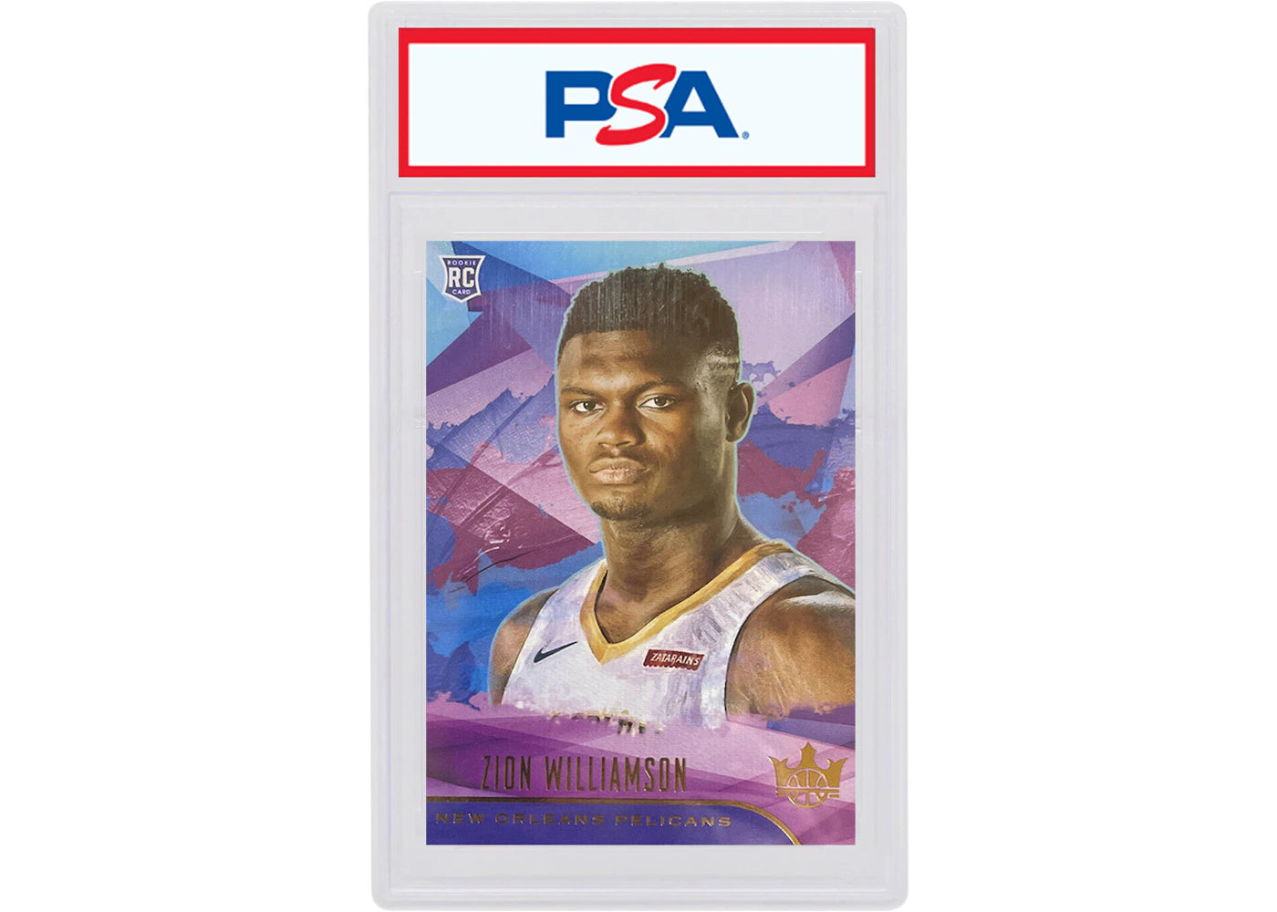 Zion WIlliamson 2019 Panini Court Kings Rookie #72 (PSA or BGS Graded)