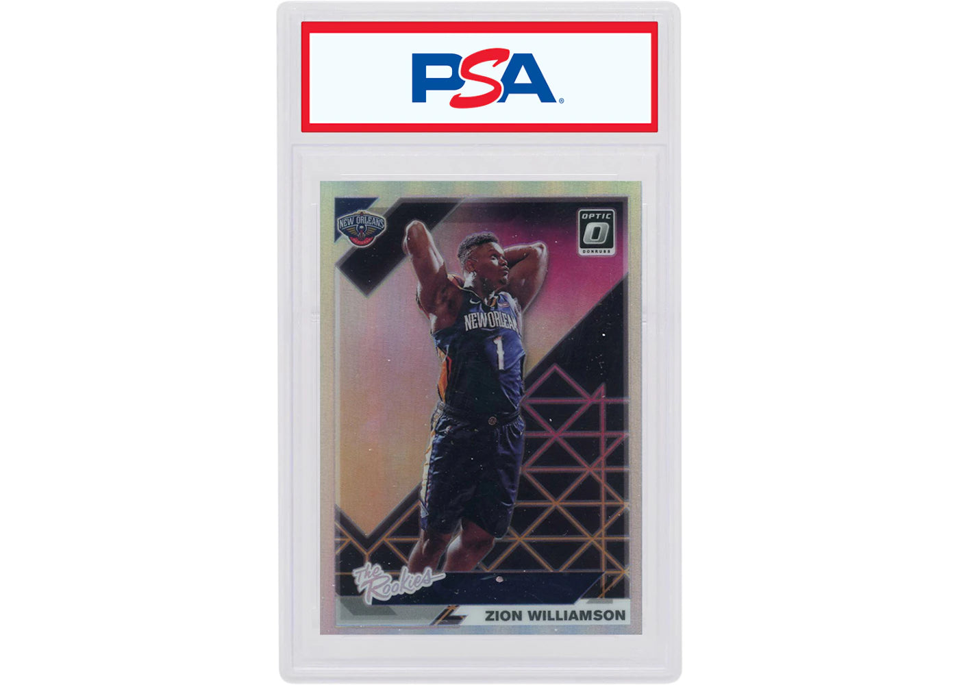 Zion Williamson 2019 Donruss Optic The Rookies Rookie Holo #1 (PSA or BGS Graded)