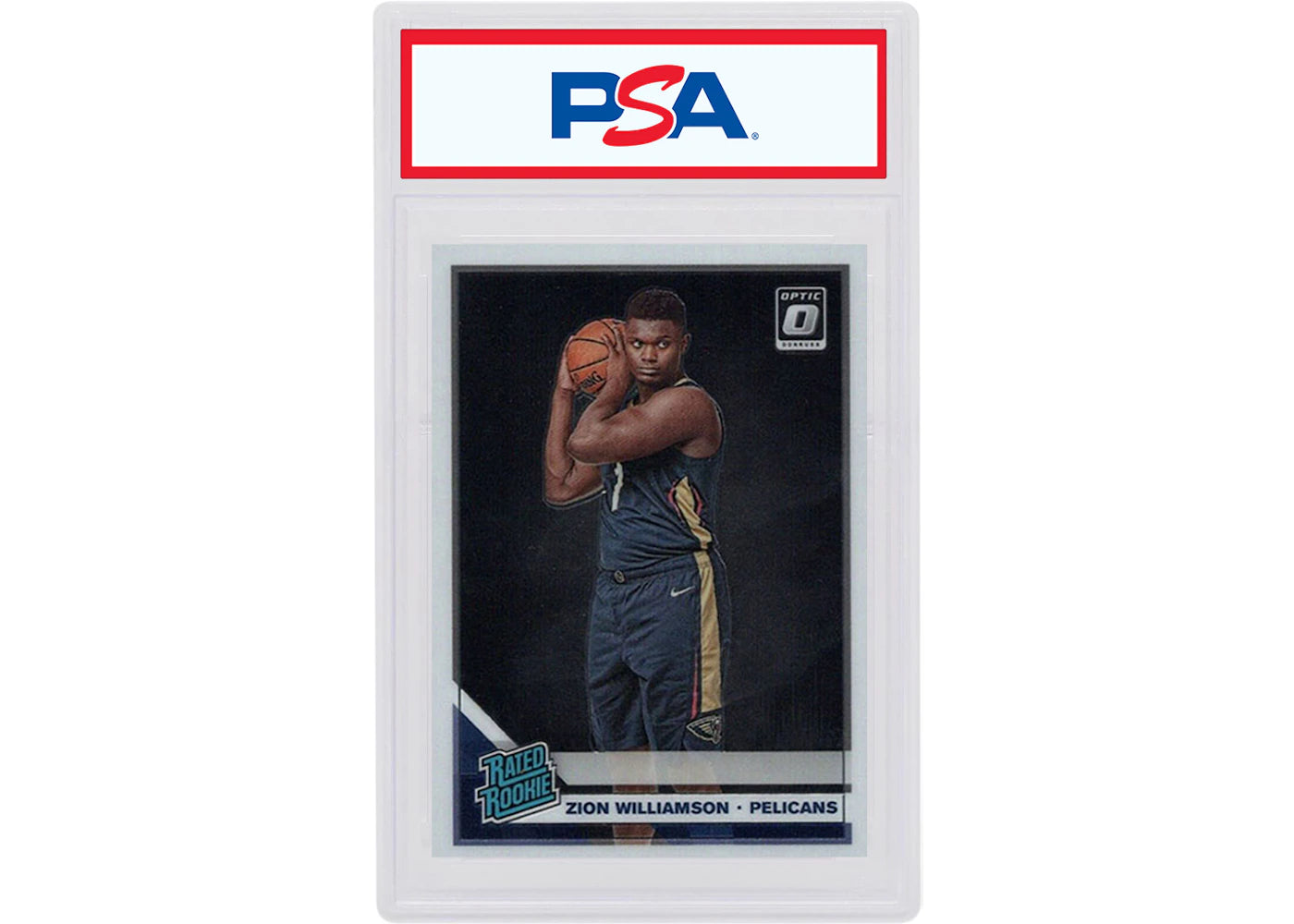 Zion Williamson 2019 Panini Donruss Optic Rookie #158 (PSA or BGS Graded)