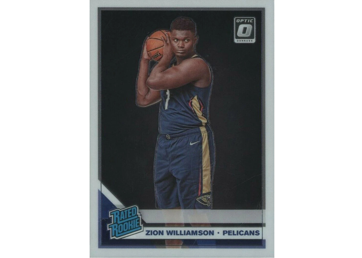 Zion Williamson 2019 Panini Donruss Optic Rookie Holo #158 (Ungraded)