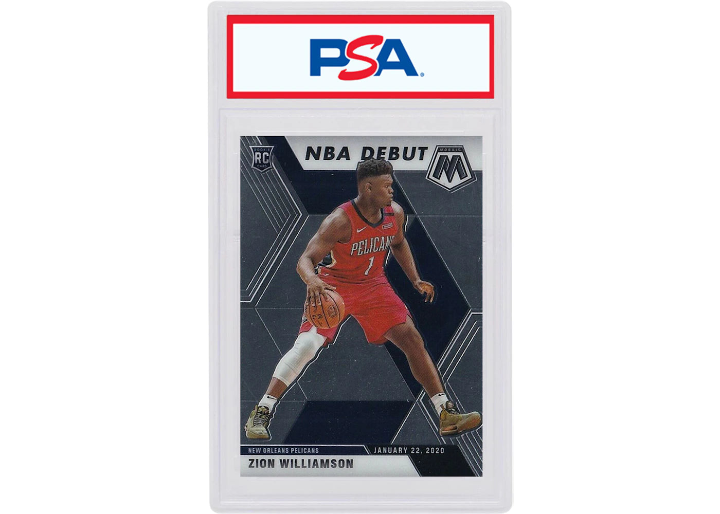 Zion Williamson 2019 Panini Mosaic NBA Debut Rookie #269 (PSA or BGS Graded)