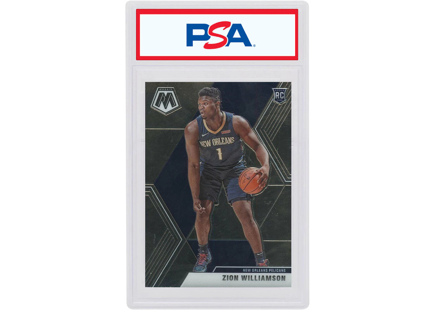 Zion Williamson 2019 Panini Mosaic Rookie #209 (PSA or BGS Graded)