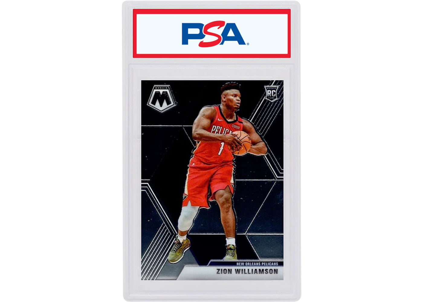 Zion Williamson 2019 Panini Mosaic Rookie Image Variation #209 (PSA or BGS Graded)