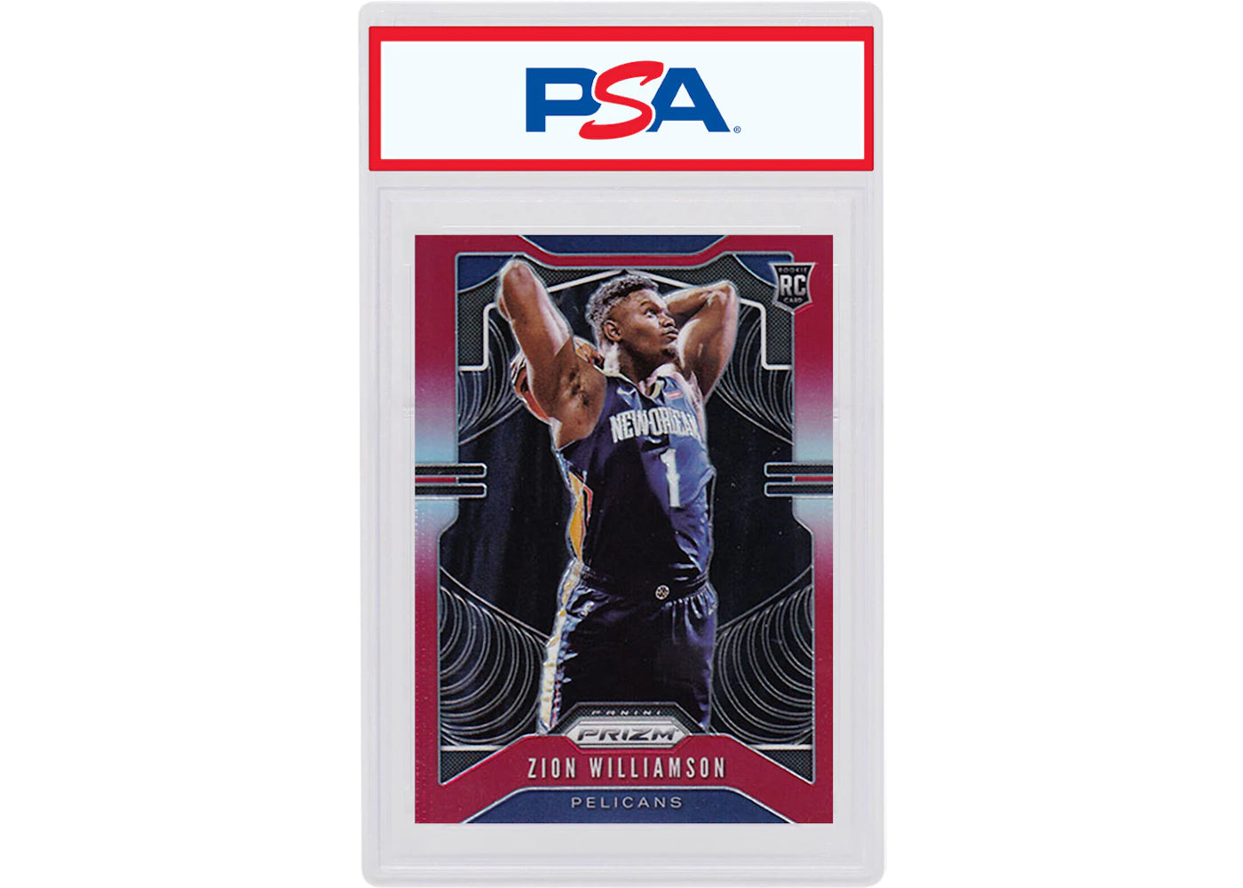 Zion Williamson 2019 Panini Prizm Rookie Red /299 #248 (PSA or BGS Graded)