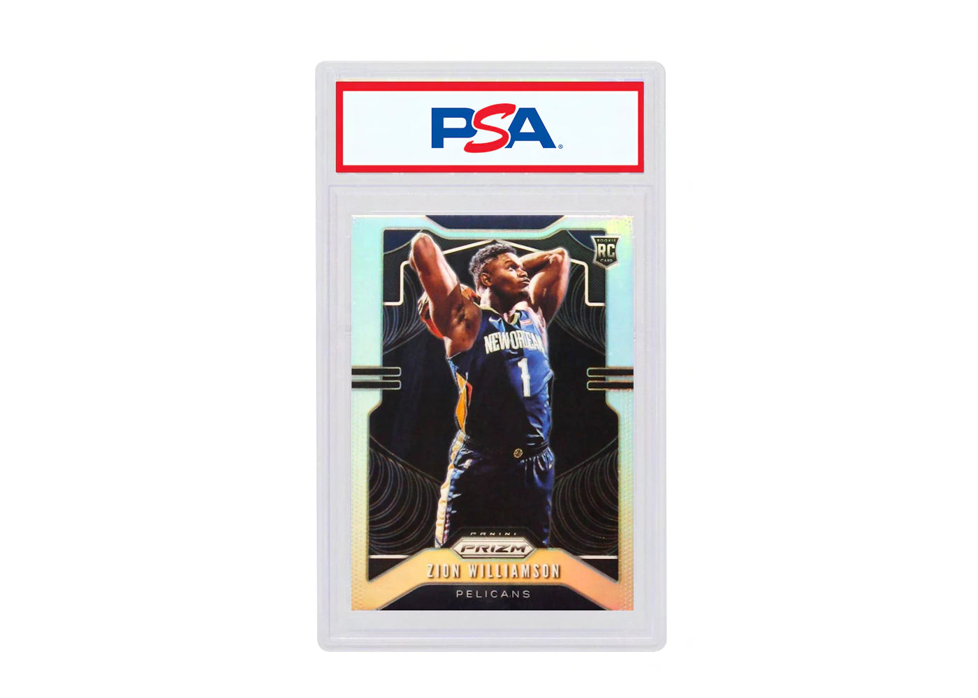 Zion Williamson 2019 Panini Prizm Rookie Silver #248 (PSA or BGS Graded)