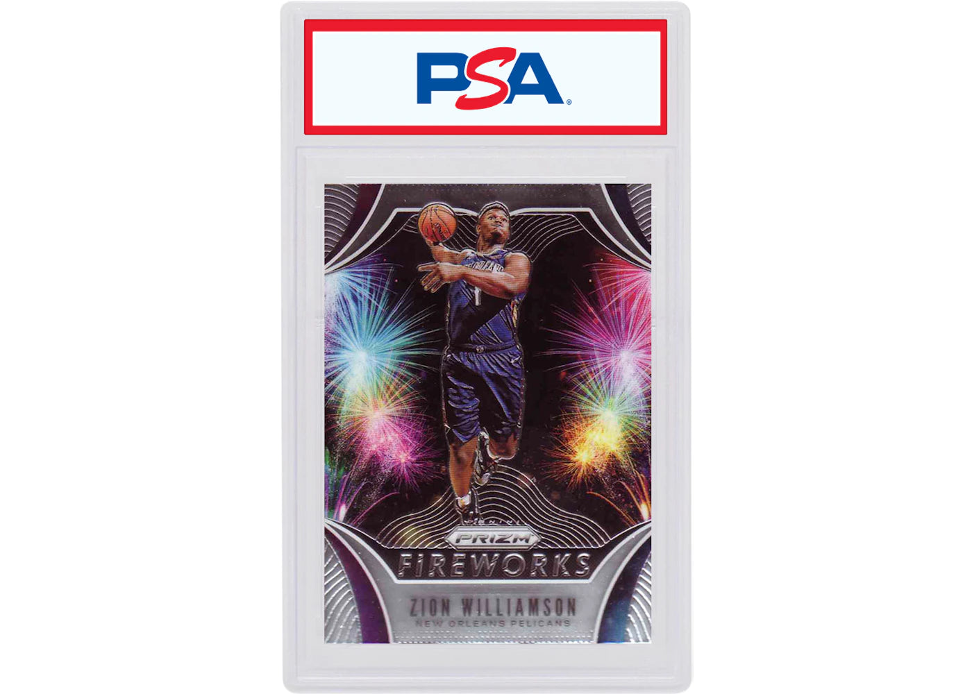 Zion Williamson 2019 Panini Rookie Fireworks #26 (PSA or BGS Graded)